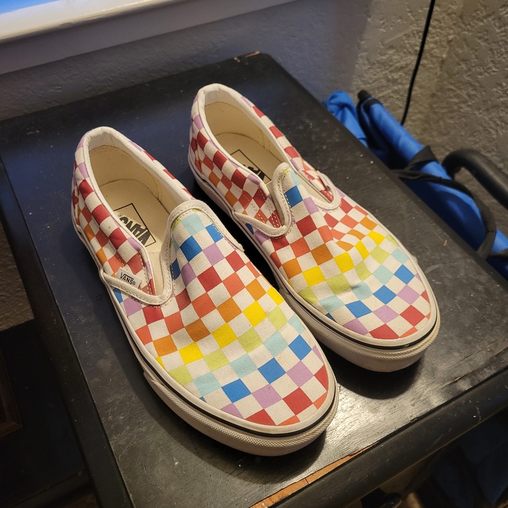 Vans Rainbow Checkerboard